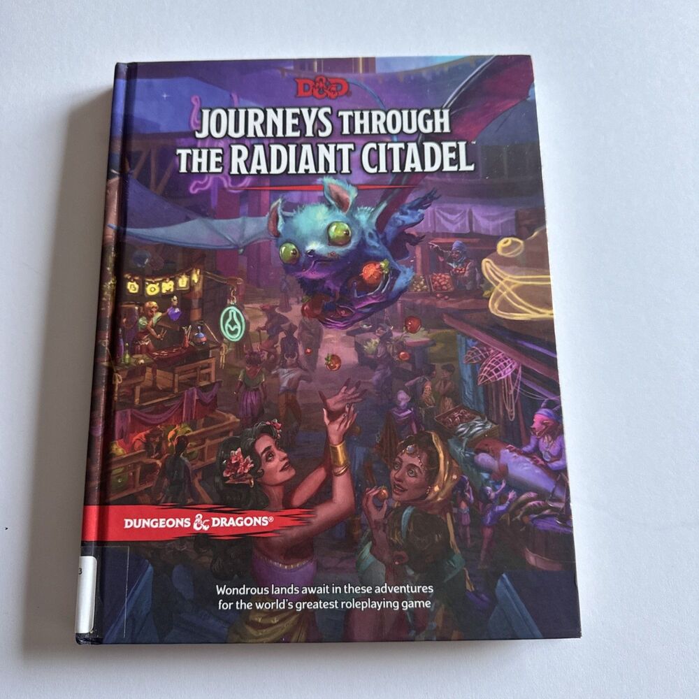 First Printing D&D Journeys Through the Radiant Citadel Hardcover June 2022 RPG
